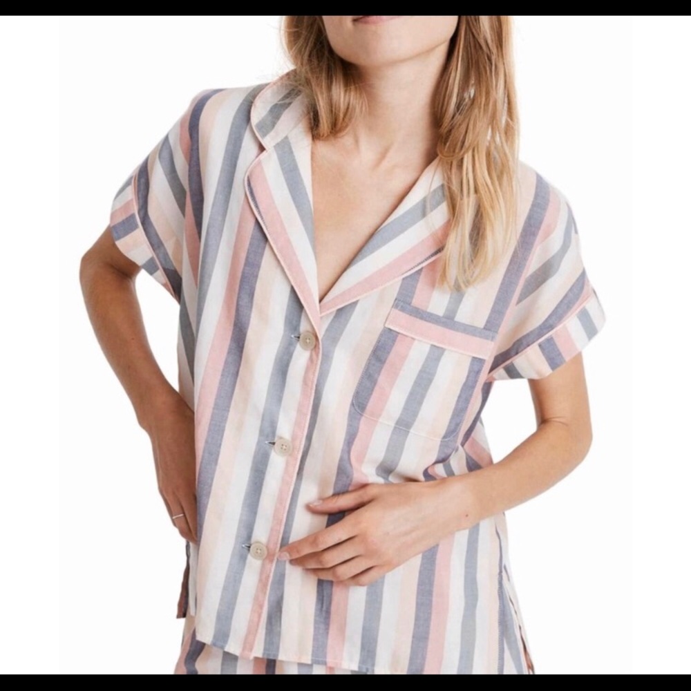 Madewell Pajama Flannel Top